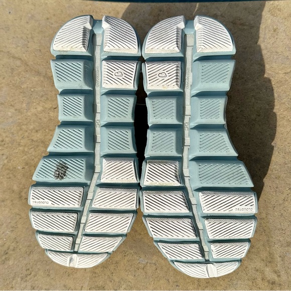 On Cloud X Running Shoes Color Aloe Green / Surf Blue - Size 6.5 Women’s - Picture 8 of 9